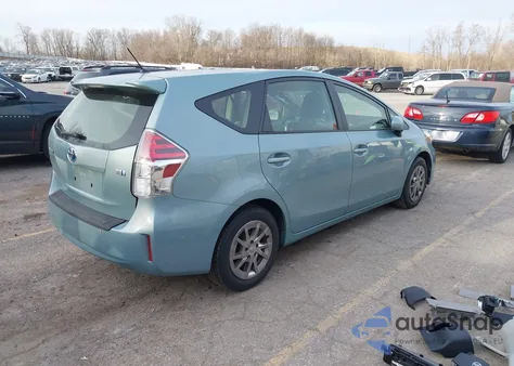 2017 Toyota Prius V Two из США, поврежденный, VIN JTDZN3EU5HJ065566